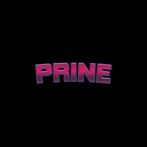 Prine Poster featuring the digital art Prine #Prine by TintoDesigns