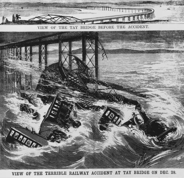 Social Issues Poster featuring the photograph Railway Accident by Hulton Archive