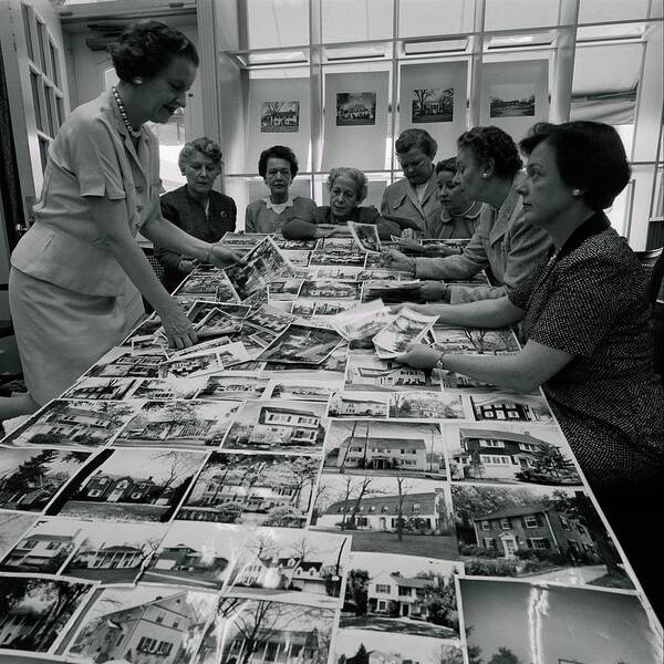 1960-1969 Poster featuring the photograph Real Estate Agents by J.R. Eyerman