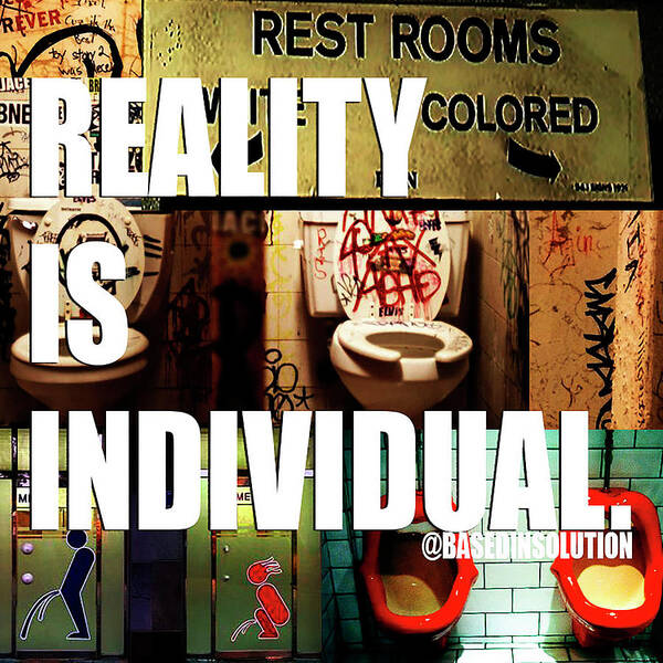 Reality Poster featuring the digital art Reality Is Individual by Gabby Tary