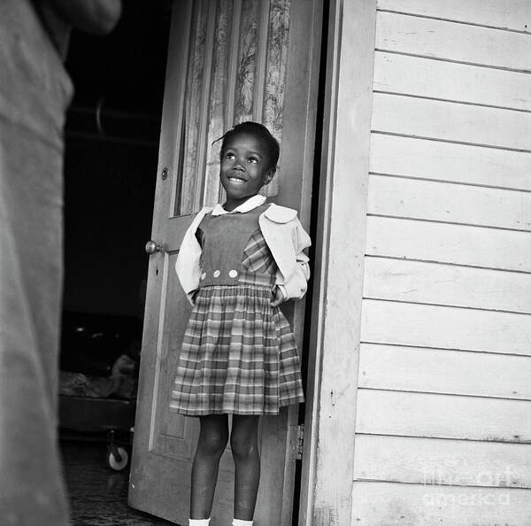 Ruby Bridges Poster featuring the photograph Ruby Nell Bridges by Bettmann