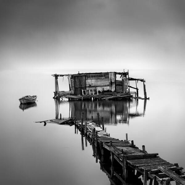 Seascape Poster featuring the photograph Still Stading by George Digalakis