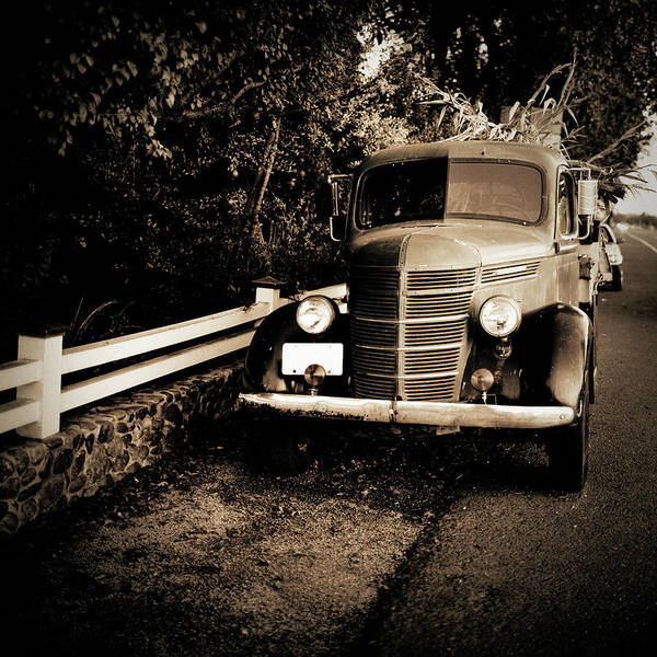 California Poster featuring the photograph Vintage Truck by Thepalmer