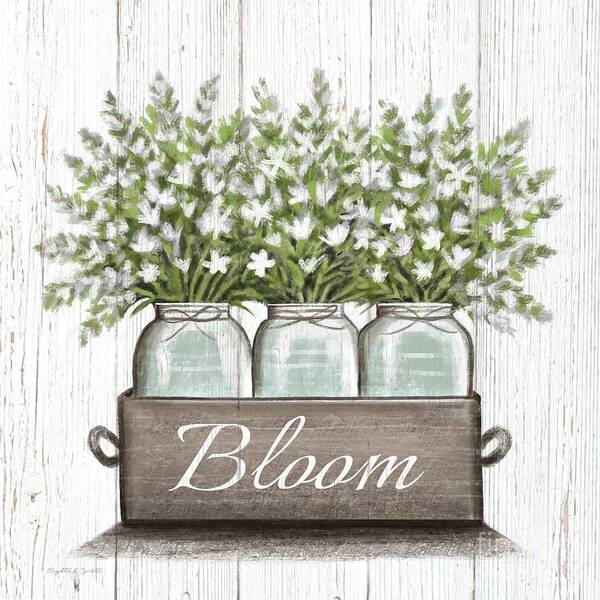 Bloom Poster featuring the painting Bloom #2 by Elizabeth Robinette Tyndall