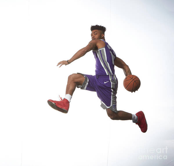 Nba Pro Basketball Poster featuring the photograph Frank Mason by Nathaniel S. Butler