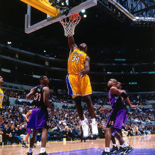 Shaquille O'neal Poster by Robert Mora 
