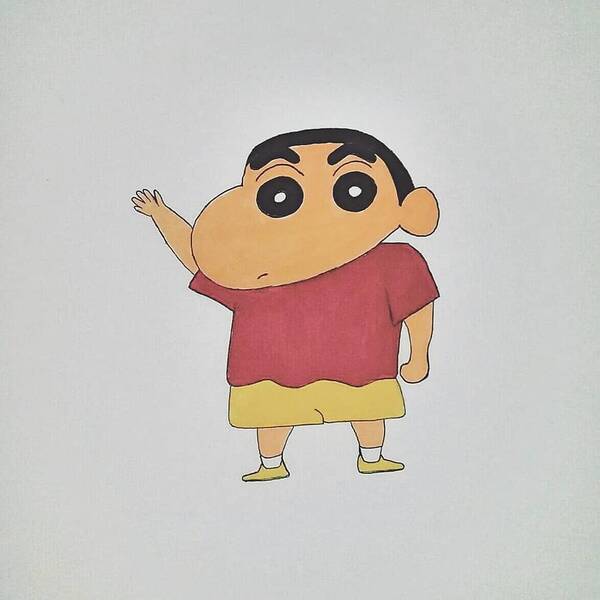 How to Draw Shinnosuke Nohara from Crayon Shin Chan with Easy Step by Step  Drawing Tutorial - How to Draw Step by Step Drawing Tutorials