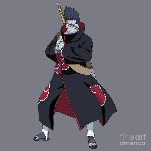 Akatsuki Kisame Hoshigaki Poster by Naruto Art - Pixels