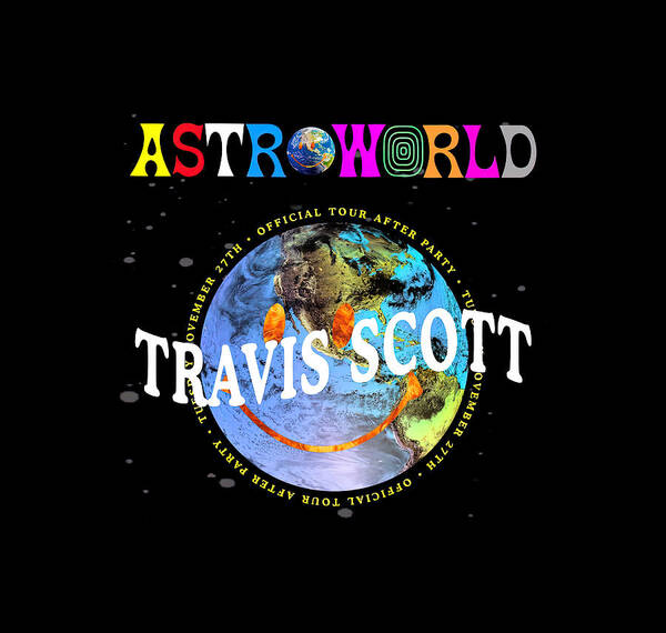 Travis Scott Astroworld Tote Bag Black Men's - US