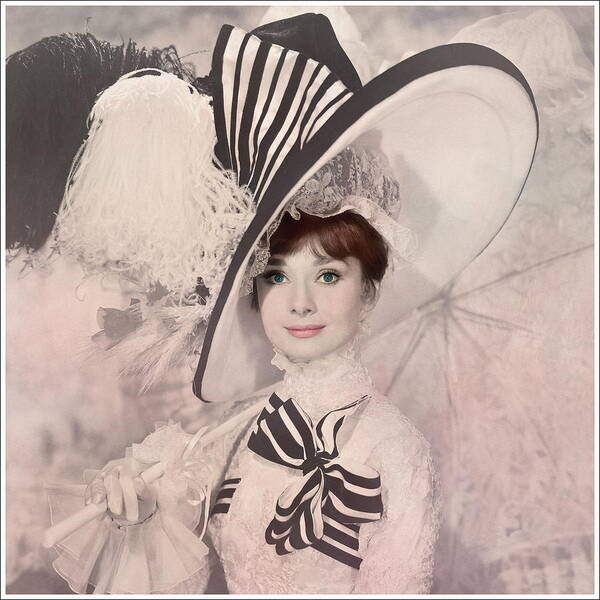 Audrey Hepburn Poster featuring the digital art Audrey Hepburn, My Fair Lady by Jerzy Czyz