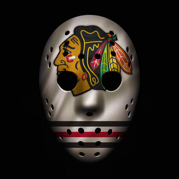 Chicago Blackhawks Jersey War Masks 1000 Mixed Media by Joe Hamilton - Fine  Art America
