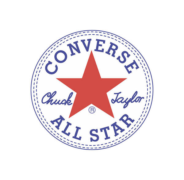 globaal ketting tieners Converse All Star Poster by Spencer M Ayers - Fine Art America