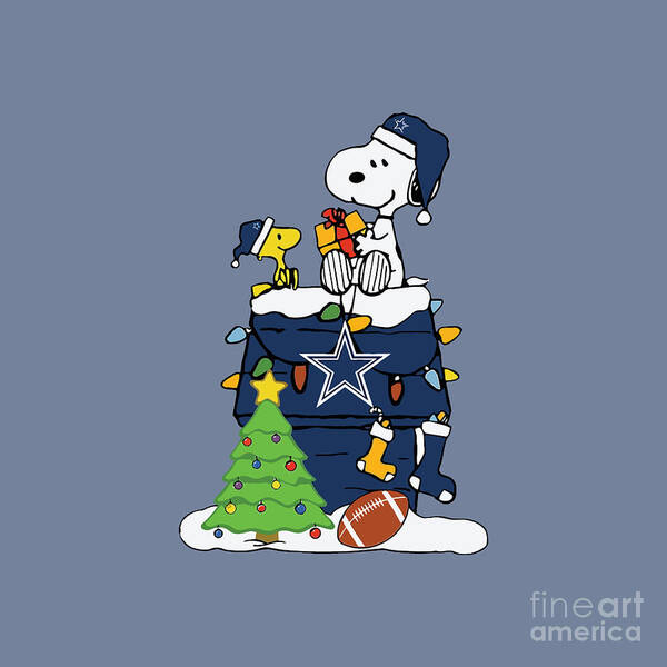 Snoopy Dallas Cowboys Christmas Shirt