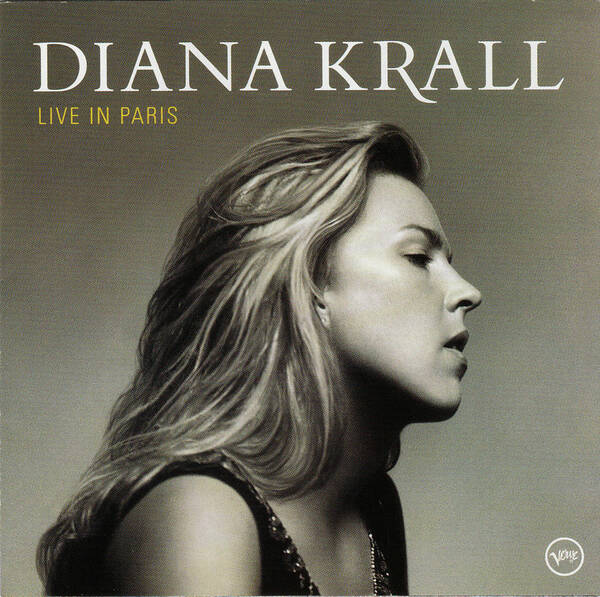 Diana Krall Poster featuring the photograph Diana Krall live Paris by Imagery-at- Work