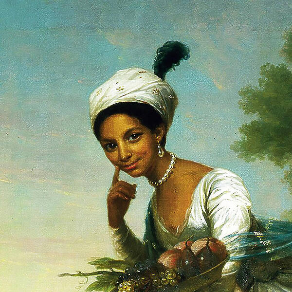 Black Girl Magic Poster featuring the painting Dido Elizabeth Belle by Pamella Okonny