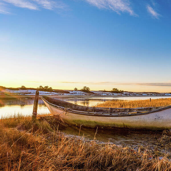 Beach Poster featuring the photograph Dory, Ogunquit River by Jeff Sinon