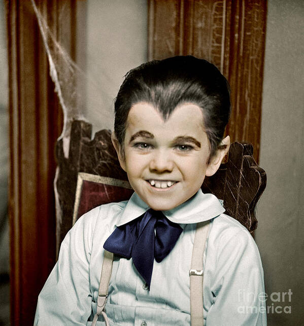 The Munsters Poster featuring the photograph Eddie Munster by Franchi Torres