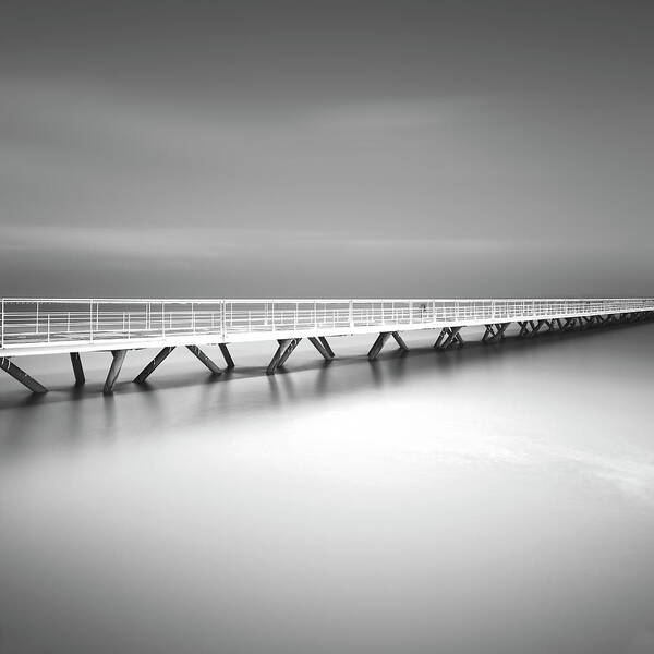 Portugal Poster featuring the photograph Floating Walkway by Stefano Orazzini