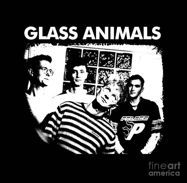 Glass Animals Band Poster by Margaret L Mumma - Pixels