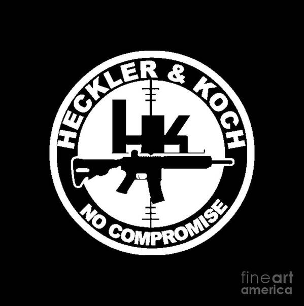 Heckler and Koch No Compromise Poster by Bissett Dooley - Fine Art