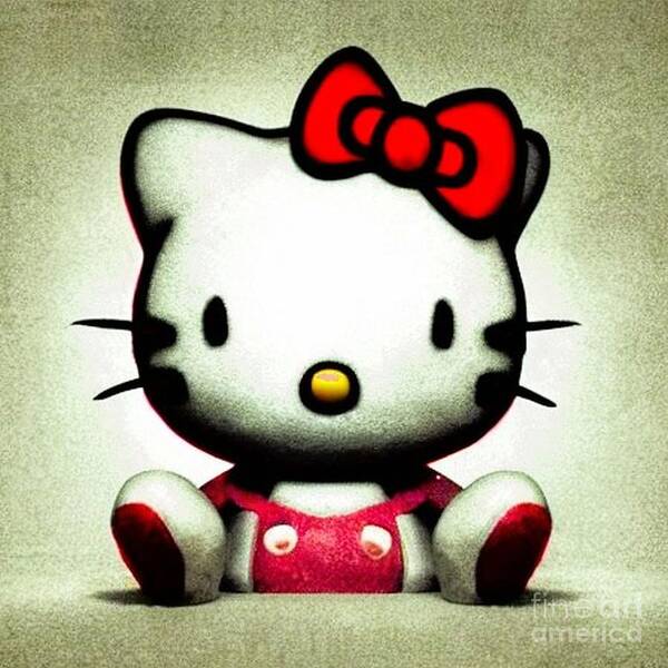 Hello Kitty - School Picture Poster by John Romig - Pixels