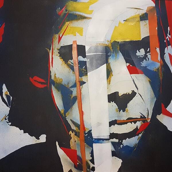 Australia Poster featuring the painting Into My Arms - Nick Cave by Paul Lovering