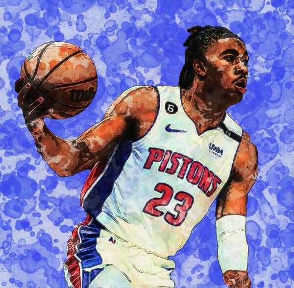 Jaden Ivey Detroit Pistons Framed 5 x 7 Player Collage