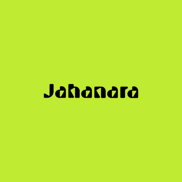 Jahanara Poster featuring the digital art Jahanara #Jahanara by TintoDesigns