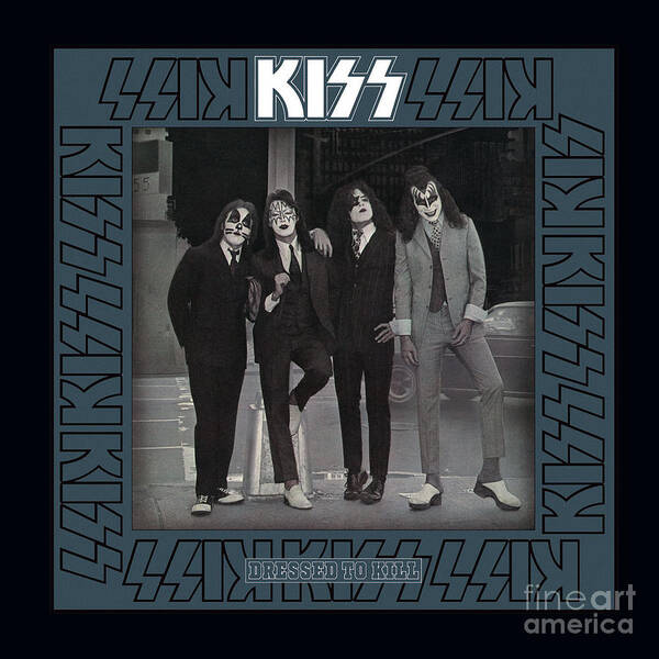 Kiss Poster featuring the photograph Kiss Band by Kiss