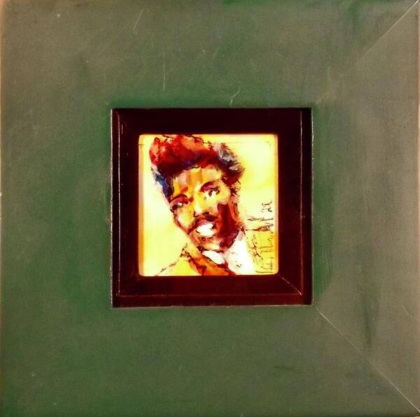 Painting Poster featuring the painting Lil Richard by Les Leffingwell