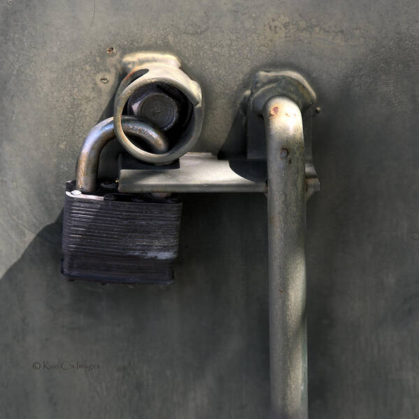 Lock Poster featuring the photograph Lock #3 by Kae Cheatham