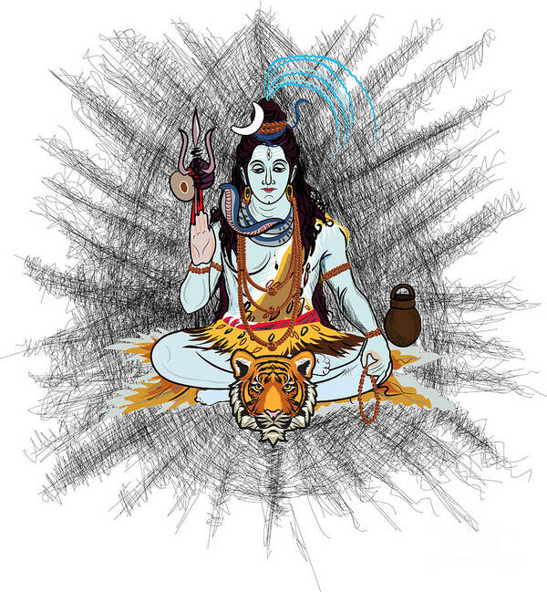Black and white iphone lord shiva and krishna, lord shiva black and white  HD phone wallpaper | Pxfuel