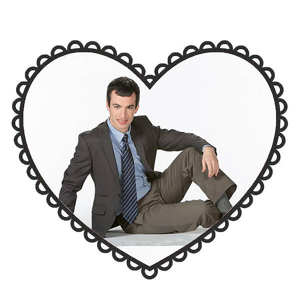 Love Poster featuring the digital art Nathan Fielder in Love by Cindy L Rice