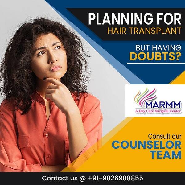 Planning For a Hair Transplant in Bhopal But Want Minimum Cost? Poster by  Marmm Clinic - Pixels