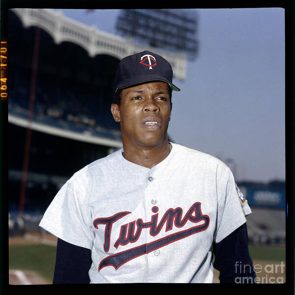 American League Baseball Poster featuring the photograph Rod Carew by Louis Requena