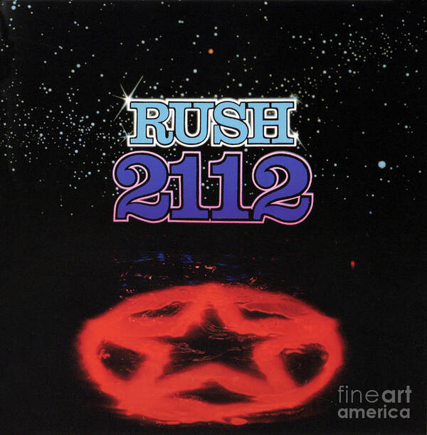 Rush Poster featuring the photograph Rush 2112 Album Cover by Action