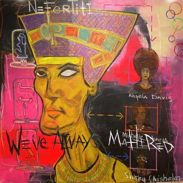 #abstractexpressionism #wevealwaysmattered #juliusdewitthannah Poster featuring the mixed media We've Always Mattered by Julius Hannah