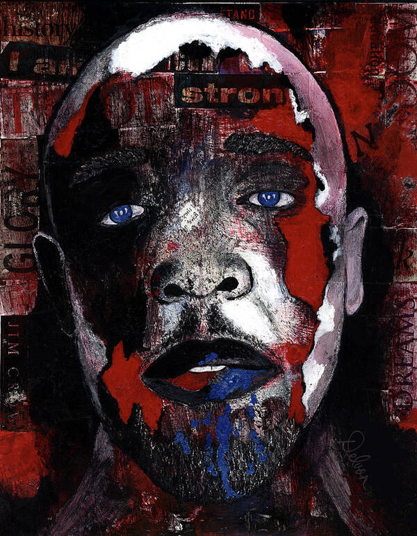 Art By Delvon Poster featuring the painting Taste of Freedom by Art by Delvon