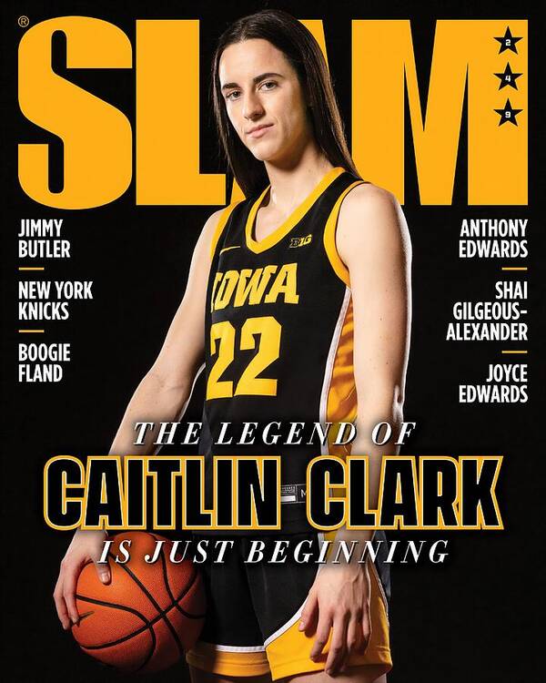 Basketball Player Poster featuring the photograph The Legend of Caitlin Clark SLAM Cover by SLAM Magazine