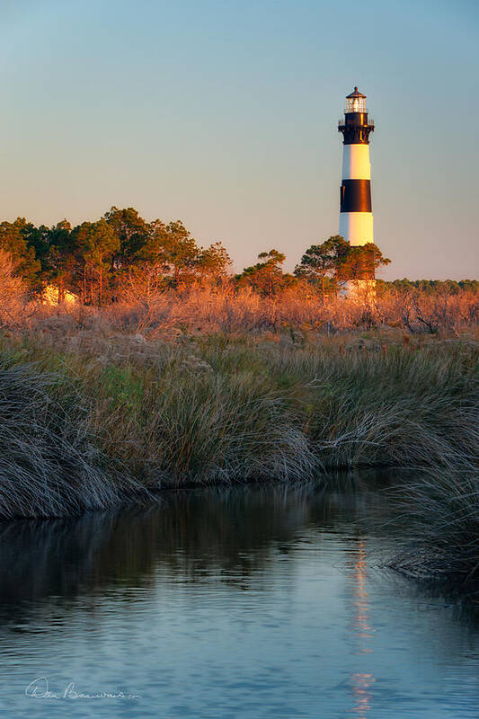 Bodie Island Light Poster featuring the photograph Bodie Island Light 2589 by Dan Beauvais