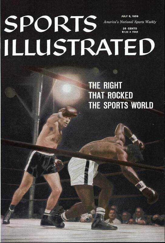 Magazine Cover Poster featuring the photograph Ingemar Johansson, 1959 World Heavyweight Title Sports Illustrated Cover by Sports Illustrated