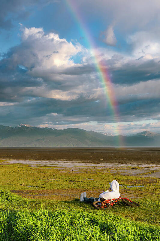 Anchorage Poster featuring the photograph Meditate in Nature by Scott Slone