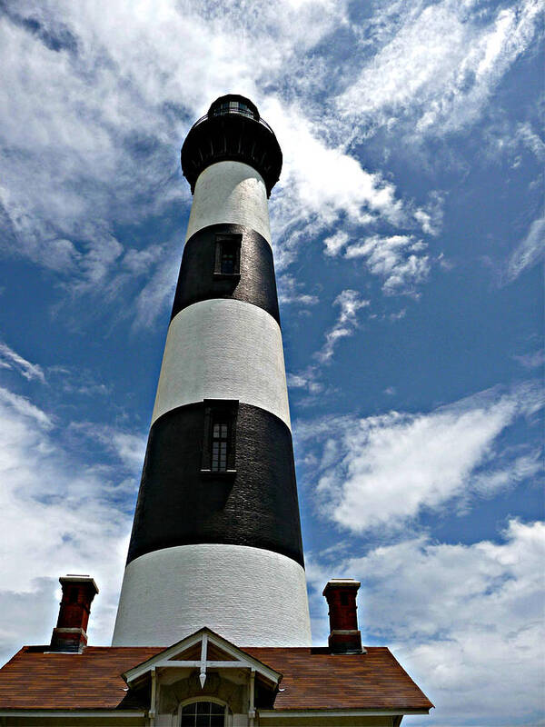 Lighthouse Poster featuring the photograph Bodie Island Lighthouse by Jo Sheehan