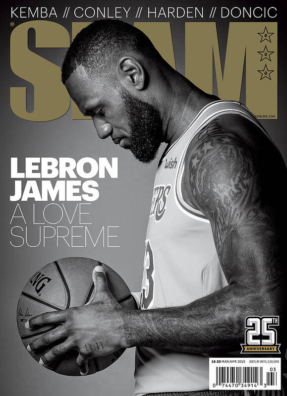 LeBron James: A Love Supreme SLAM Cover Poster