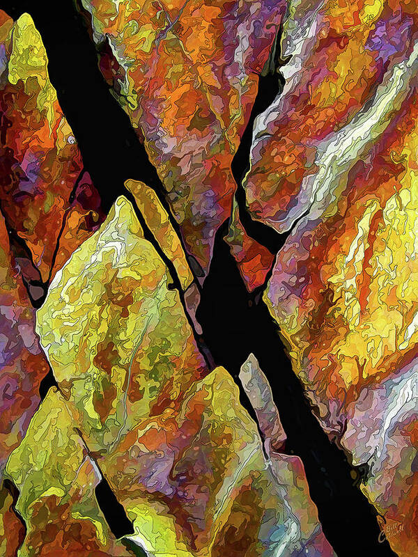 Nature Poster featuring the photograph Rock Art 17 by ABeautifulSky Photography by Bill Caldwell