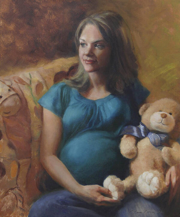 Pregnant Woman Paintings for Sale