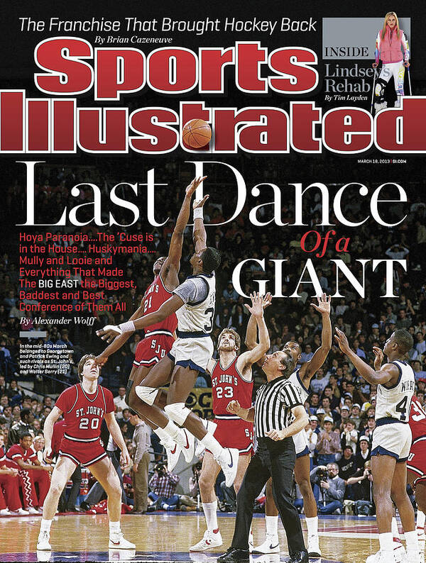 Magazine Cover Art Print featuring the photograph 03-18-2013 Last Dance Big East Sports Illustrated Cover by Sports Illustrated