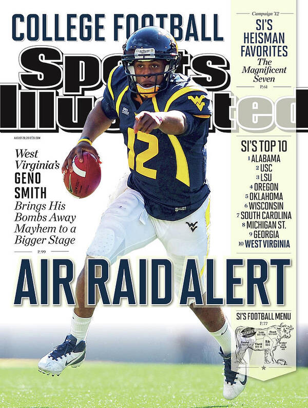 Magazine Cover Art Print featuring the photograph 2012 College Football Preview Issue Sports Illustrated Cover #4 by Sports Illustrated