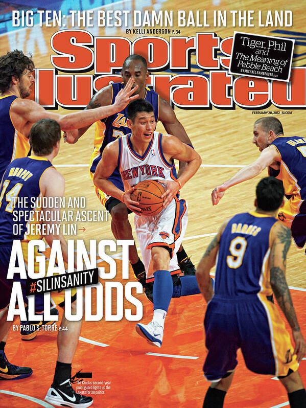 Magazine Cover Art Print featuring the photograph Against All Odds The Sudden And Spectacular Ascent Of Sports Illustrated Cover by Sports Illustrated