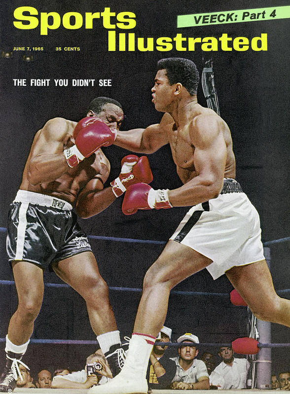 Magazine Cover Art Print featuring the photograph Ali Vs Liston The Fight You Didnt See Sports Illustrated Cover by Sports Illustrated